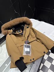 Moncler Women Jacket In Brown Color - 4