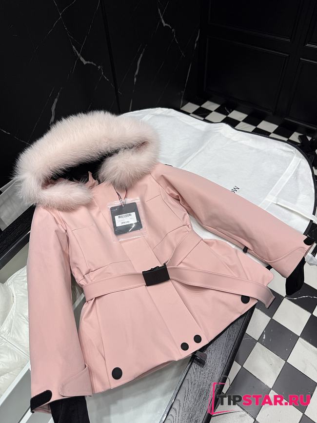 Moncler Women Jacket In Pink - 1