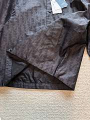 Dior Men's Monogram Lapel Jacket Black - 3