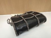 Stella McCartney Falabella Chain Cage tote bag in black - 4