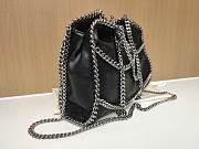 Stella McCartney Falabella Chain Cage tote bag in black - 6