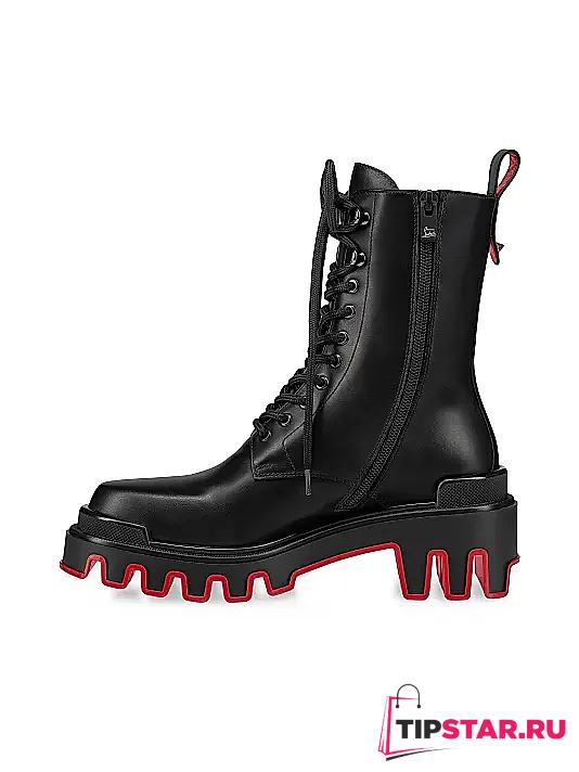 Christian Louboutin Dune Trott Alta Calf Leather Boots - 1