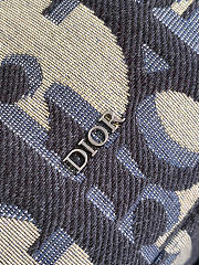 Dior East-West Tote Bag Oblique Jacquard - 5