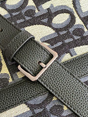 Dior East-West Tote Bag Oblique Jacquard - 3