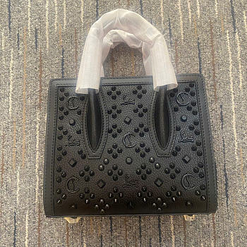 Christian Louboutin Paloma leather crossbody bag in black