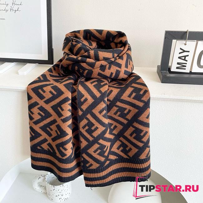 Fendi cashmere scarf 01 - 1