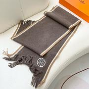 Hermes cashmere scarf 03 - 5