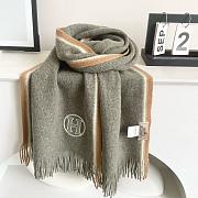 Hermes cashmere scarf 02 - 1