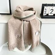 Hermes cashmere scarf 01 - 1