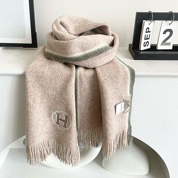 Hermes cashmere scarf 01