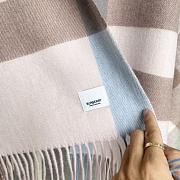 Burberry Winter Plaid Cashmere Scarf With Tassel 03 - 3