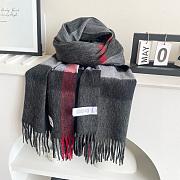 Burberry Winter Plaid Cashmere Scarf With Tassel 02 - 6