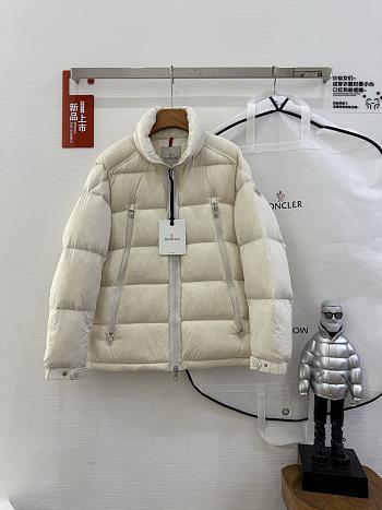 Moncler iconic jacket in white