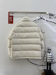 Moncler iconic jacket in white - 4