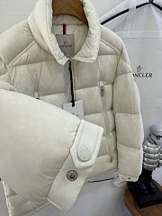 Moncler iconic jacket in white - 3