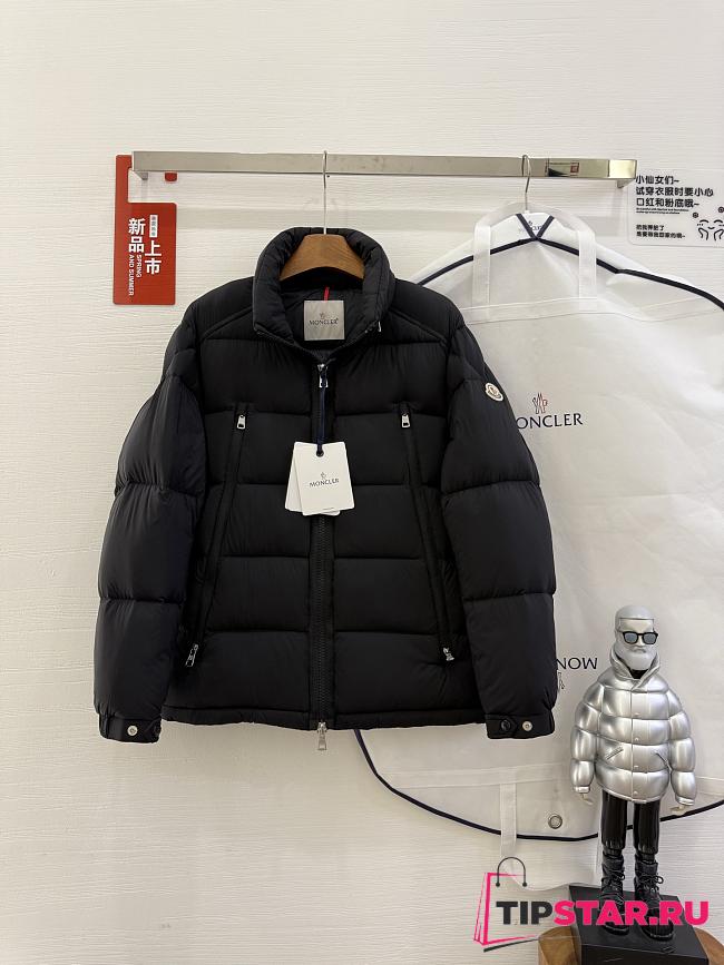 Moncler iconic jacket in black - 1