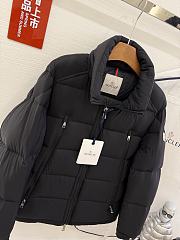 Moncler iconic jacket in black - 5