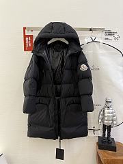 Moncler Autumn/Winter Down Jacket In Black - 6