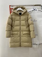 Moncler Autumn/Winter Down Jacket In Beige - 1