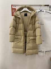 Moncler Autumn/Winter Down Jacket In Beige - 4