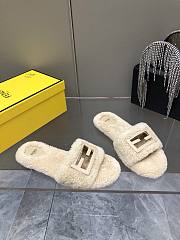 Fendi Lady Wool Slippers 09 - 2