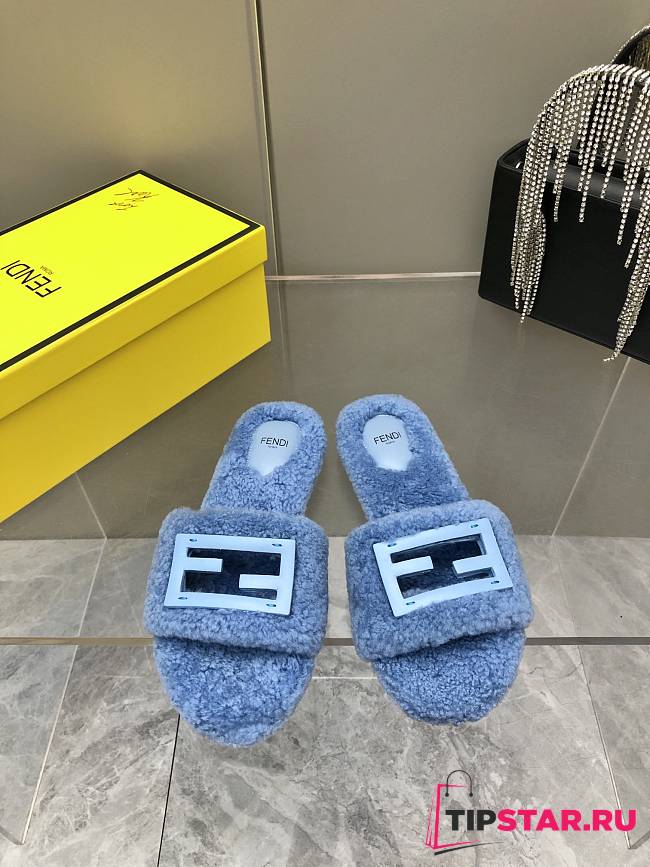 Fendi Lady Wool Slippers 08 - 1