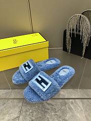 Fendi Lady Wool Slippers 08 - 6