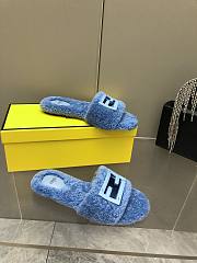 Fendi Lady Wool Slippers 08 - 3