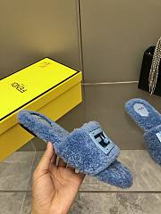 Fendi Lady Wool Slippers 08 - 2