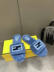 Fendi Lady Wool Slippers 08 - 4
