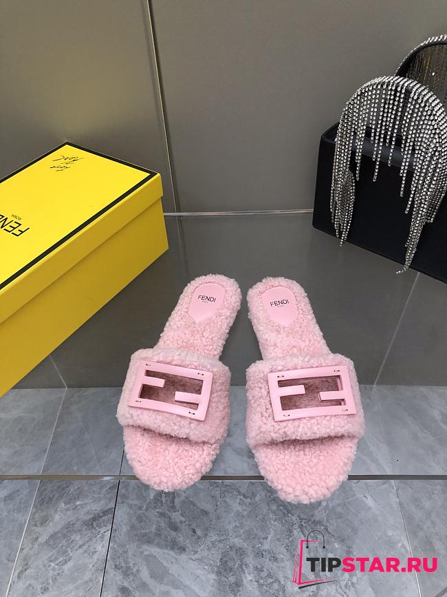 Fendi Lady Wool Slippers 06 - 1