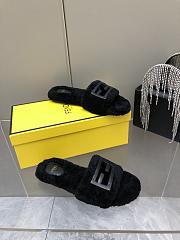 Fendi Lady Wool Slippers 05 - 6