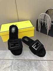 Fendi Lady Wool Slippers 05 - 5