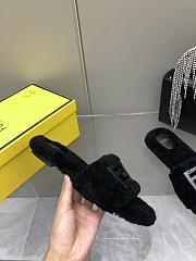 Fendi Lady Wool Slippers 05 - 4