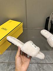 Fendi Lady Wool Slippers 04 - 4