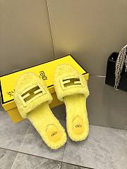 Fendi Lady Wool Slippers 03 - 3