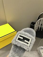 Fendi Lady Wool Slippers 02 - 5