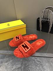 Fendi Lady Wool Slippers 01 - 3