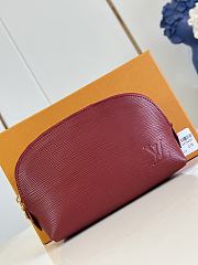 Louis Vuitton Cosmetic Pouch PM Dark Red - 1