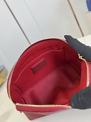Louis Vuitton Cosmetic Pouch PM Dark Red - 5