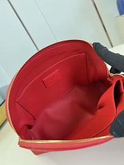 Louis Vuiton Cosmetic Pouch MM Rouge Louis - 3