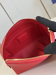 Louis Vuitton Cosmetic Pouch PM Rouge Louis - 5