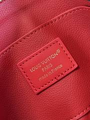 Louis Vuitton Cosmetic Pouch PM Rouge Louis - 3