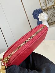 Louis Vuitton Cosmetic Lipstick Pouch In Red - 6