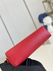 Louis Vuitton Cosmetic Lipstick Pouch In Red - 4