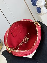 Louis Vuitton Cosmetic Lipstick Pouch In Red - 2