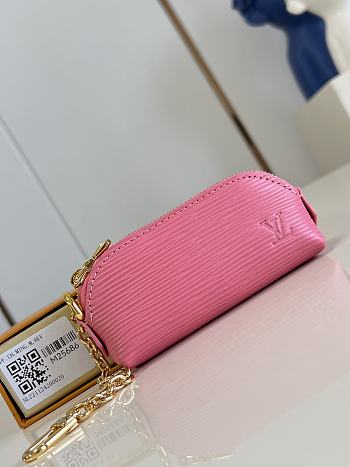 Louis Vuitton Cosmetic Lipstick Pouch In Pink