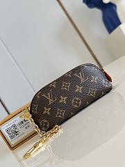 Louis Vuitton Cosmetic Lipstick Pouch Brown Monogram canvas - 1