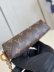 Louis Vuitton Cosmetic Lipstick Pouch Brown Monogram canvas - 2