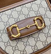 Gucci Mini Horsebit 1955 Shoulder Bag Brown - 4